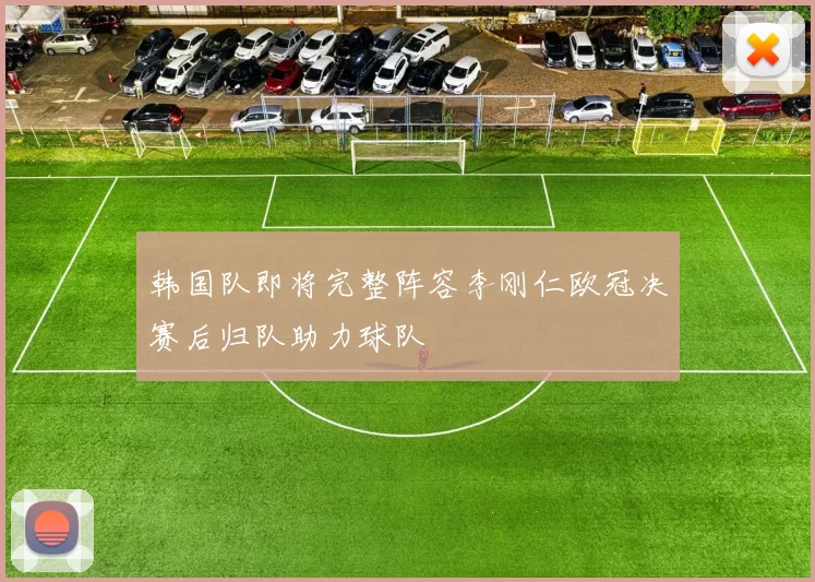 韩国队即将完整阵容李刚仁欧冠决赛后归队助力球队